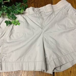 Khakis & Co Khaki Cargo Shorts Soft Waistband